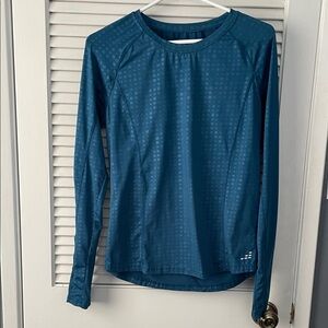 BCG Teal Long Sleeve Active Top